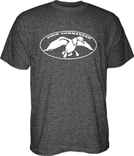 Pivotal Partners Llp Duck Commander Logo S/S Tshirt Charcoal Heather Medium