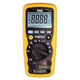 Pyle PDMT25 Digital Multimeter with Voltage, Current, Resistance, Duty Cycle, Temperature, Frequency, and Capacitance