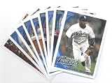 2010 Topps Baseball Cards San Diego Padres Team Set Update (Series 3) - 9 Cards including Adrian Gonzalez, Heath Bell, Ryan Ludwick, Miguel Tejada & more!