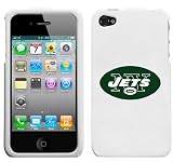iPhone 4 New York Jets White Snap on Superior Hard Cover