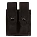 POLICE NYLON DOUBLE MAG MAGAZINE CLIP DUTY BELT HOLDER CASE, MOUNTS BOTH HORIZONTALLY OR VERTICALLY !! UNIVERSAL SIZE FITS MOST CLIPS !!