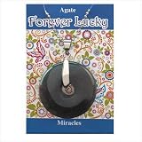 Agate Miracles Eternity Circle Womens Fashion Necklace