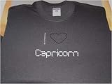 I Love Capricorn Rhinestone Shirt