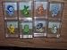 Pokemon Set of 8 Diamond & Pearl Clear Erasers