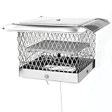 Buy 13 x 13 Lock-Top Ii Chimney Cap damper, 5 8 Mesh by COPPERFIELD&node=2972638011