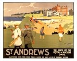 St. Andrews By The Beach by British Rail poster print,32 in. x 25 in.