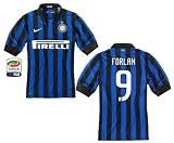 Official Nike Inter Milan Home Forlan jersey with Serie A Badge