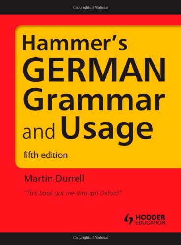 Hammers German Grammar and Usage (HRG)