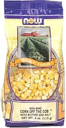 NOW Foods Corn Off The Cob S&b Flavor ,  4 Ounce Bags (Pack of 6)