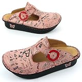 Alegria by PG lite -- Alg 301 Red Scribble -- Women