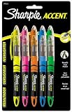 Sharpie Accent Liquid Pen-Style Highlighters, 5 Colored Highlighters(24575PP)