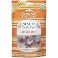 YummyEarth Organic Candy Drops, Ginger Zest, 3.3-Ounce Pouches (Pack of 6)