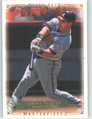2008 Upper Deck / UD Masterpieces #6 Mark Teixeira - Los Angeles Angels (Baseball Cards)
