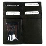 Genuine Leather Magic Wallet Slim Credit Card ID Holder
