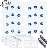 24 Certified Deluxe Made to Fit Miele “GN” Self-Sealing Canister Vacuum Cleaner Bags With 6 Super Air Clean Filters + 6 Pre-Motor Filters + 24 Odor-Absorbing Charcoal Pouches