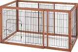 Richell Expandable Wood Pet Pen