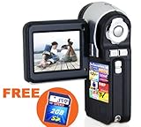 NEW HDDV2200 (with 2GB)SilverDual Cam High Resolution DIGITAL VIDEO CAMCORD ....