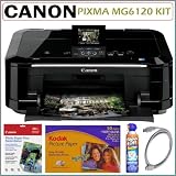 Canon MG6120 PIXMA MG6120 Wi-Fi Inkjet Photo All-In-One Printer Scanner Coppier + Printer Accessory Kit