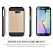 Galaxy S6 Edge Case, OBLIQ [Slim Meta][Gold Platinum] Thin Slim Fit Scratch Resist Metallic Polycarbonate Finish Dual Layered Hard Protection High Quality Cover