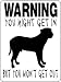 PRESA CANARIO GUARD DOG SIGN 3337