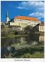 Color Czech Post Card: JINDRICHUV HRADEC, Jezuitska kolej s vezi kostela Nanebevzeti Panny Marie, MCU vydavatelstvi a velkoobchod Unios, PHOTO LIbor Svacek