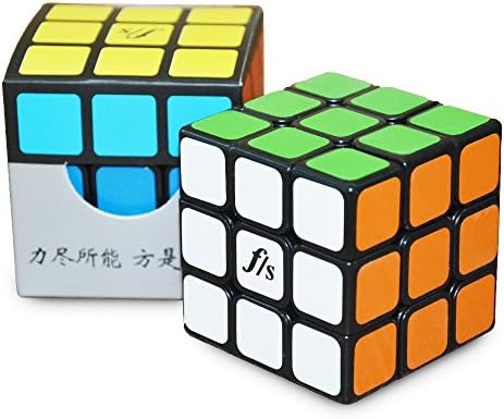 Formula® FangShi GuangYing 57MM 3x3x3 Magic Cube Speed Puzzle Intellectual Toys for Kids and Adult-Black