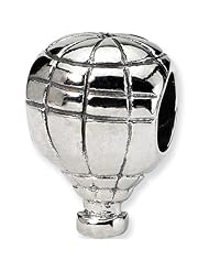 Reflection Beads Silver Scenic Air Balloon Travel Bead