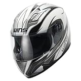 ウインズジャパン〔WINS JAPAN 〕A-FORCE GT カーボングラフィック ホワイト×シルバー XL 59-60 527