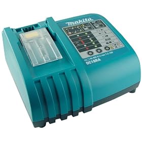 Makita DC18RA Rapid Battery Charger for Li-Ion Batteries