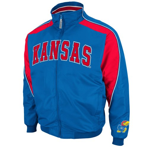 NCAA Kansas Jayhawks Element Full Zip Jacket (Royal, XX-Large)