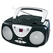 Jensen AM/FM/CD Boom Box - Black (CD472)