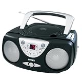 Jensen AM/FM/CD Boom Box - Black (CD472)