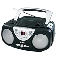 Jensen AM/FM/CD Boom Box - Black (CD472)