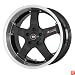 Motegi Racing Touge (Series MR2178) Glossy Black - 18 x 7.5 Inch Wheel