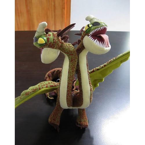 How to Train Your Dragon Hideous Zippleback 8 Inch Deluxe Plush Figure Doll