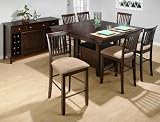 Baker's Cherry Finished Counter Dining Set