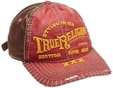 True Religion Mens Triple-X Cap, True Red, One Size