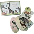 Cavallini Animals - 36 Die Cut Gift Tags, Vintage Archival Images
