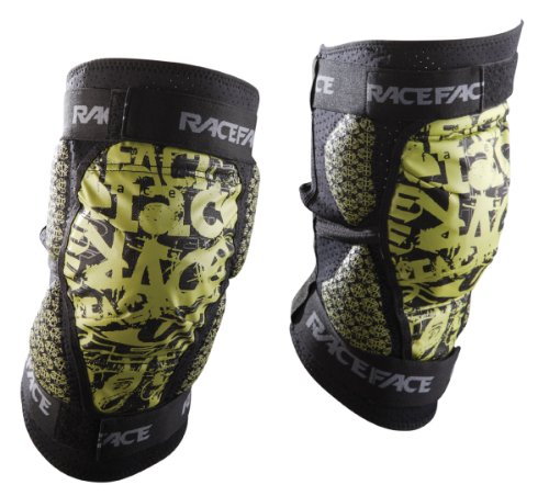 Race Face Herren Knieschützer Dig Knee, schwarz/grün
