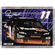 Denny Hamlin #11 NASCAR Fuel" Woven Tapestry Throw Blanket (48"x60")"