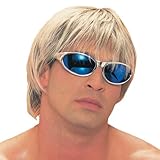 Std Adult Blonde with Brown Surfer Dude Costume Wig