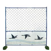 （2枚セット）デザインフェンス 鳥 1800*1800