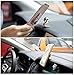 Phone Holder Magnetic，LLUNC 2 in 1 Premium Car Mount| 360 Rotation | Finger Ring Grip | Magnetic Car Cell Phone Holder | For All Sizes of Phones - Rose Gold