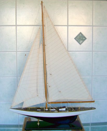 Luxus Segelyacht Modell ca. 85x60cm C