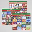 190 Christmas Gift Tags Self Stick