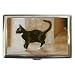 Limited Edition Violano Cigarette Money Case Black and White Cat
