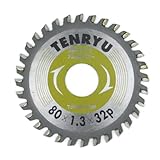 金属サイディングチップソー 80×1.3mm×32P/丸ノコ/替刃【TENRYU】