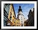 Buildings Near Michael's Tower in Old Town, Bratislava, Slovakia Framed Art Poster Print by Glenn Beanland, 49x39
