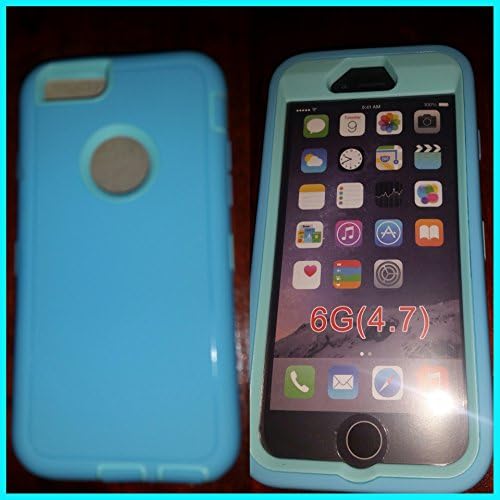 Blue Iphone 6s Defender Powder Blue Phone Case