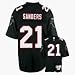 Deion Sanders Atlanta Falcons Black NFL Premier 1992 Throwback Jersey - Medium